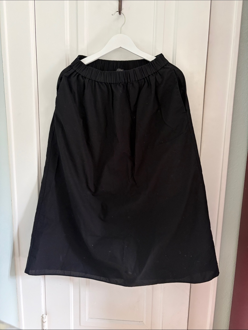 COS • Black Cotton Maxi Skirt (Size 34 EUR or 2 US)